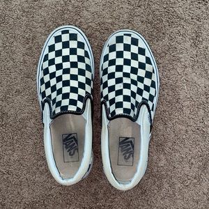 Checkered Vans